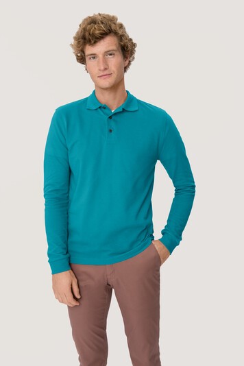 HAKRO Longsleeve-Poloshirt Mikralinar® #815